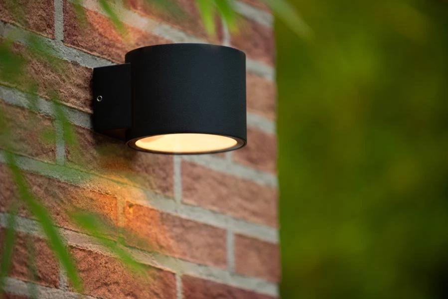 Lucide OXFORD - Wall light Indoor/Outdoor - 1xG9 - IP54 - Black - ambiance 2